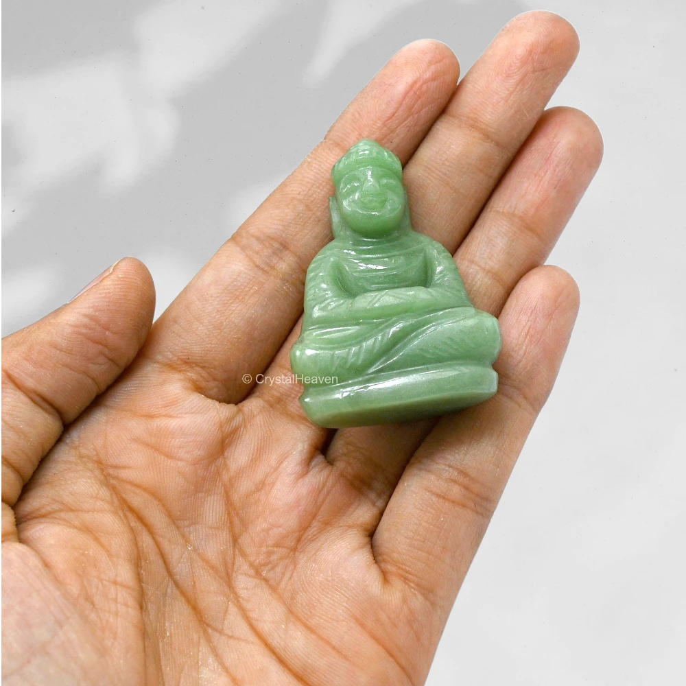 Green Aventurine Buddha Statue