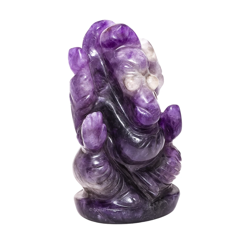 Lepidolite Crystal Ganesh Ganpati