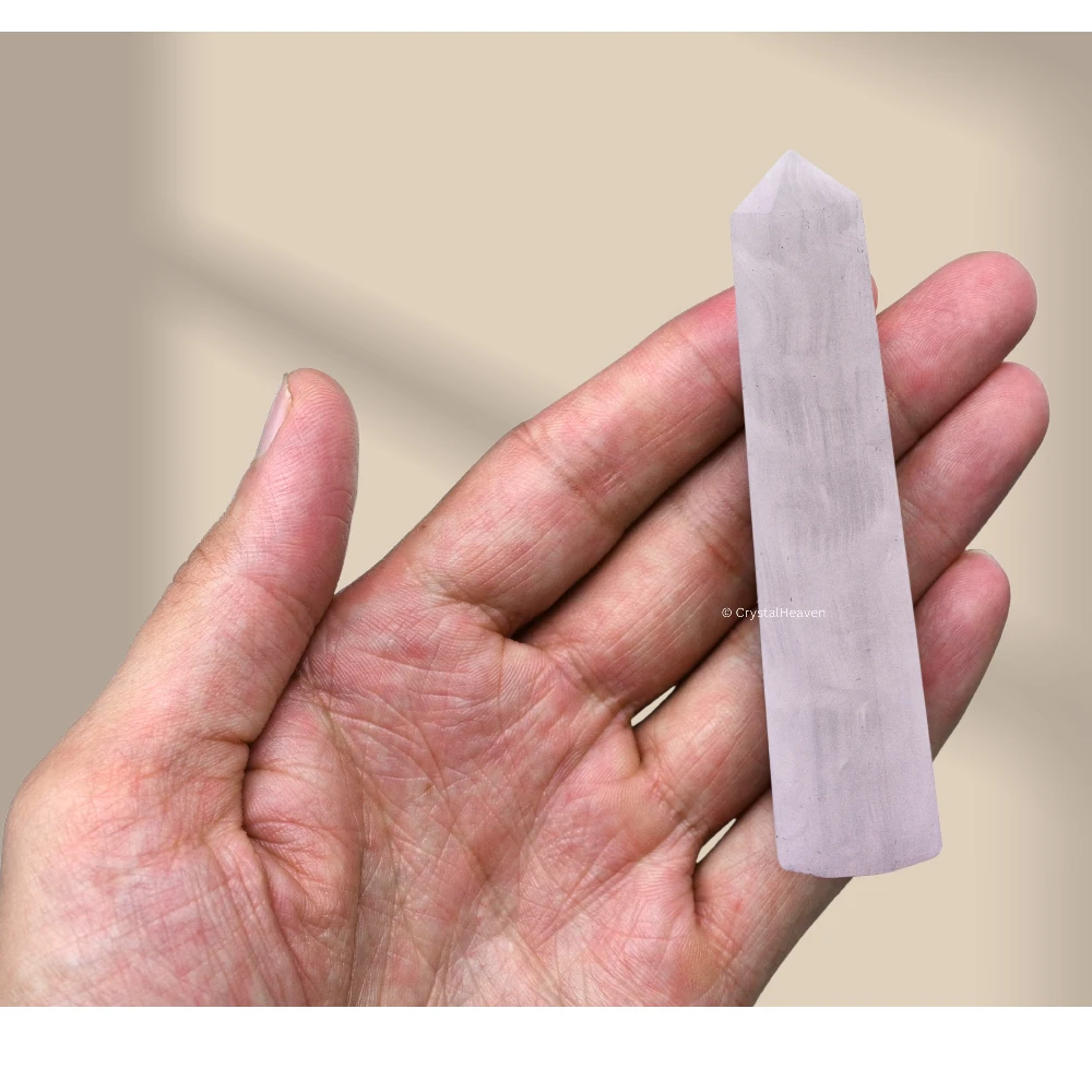 Pink Calcite Crystal Tower (3" to 4" inch)