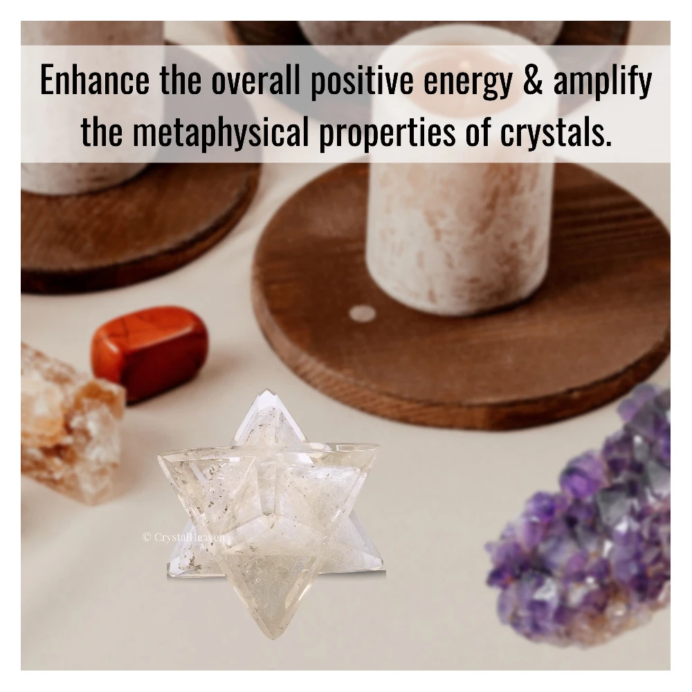 Selenite Orgone Merkaba