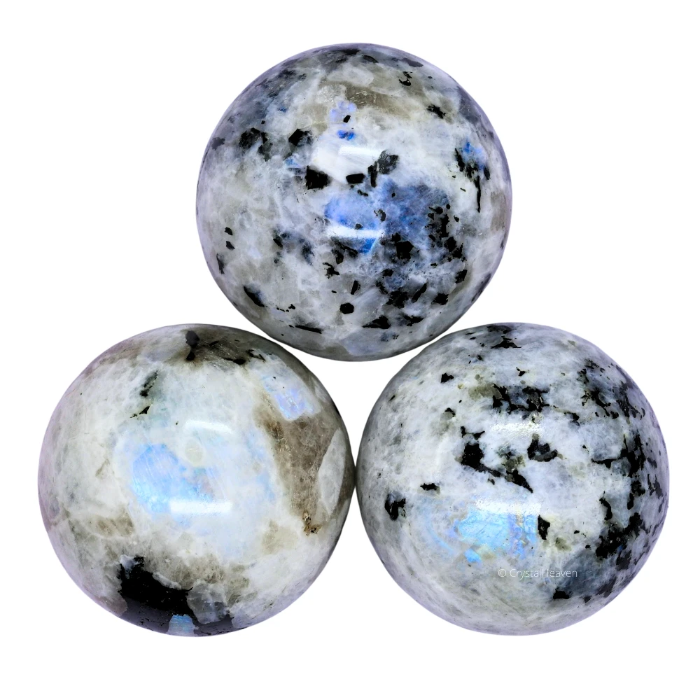 Large Rainbow Moonstone Sphere (2.5 Inch)