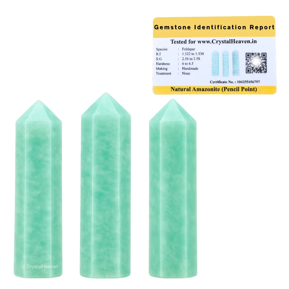 Amazonite Pencil Points (Set of 10)