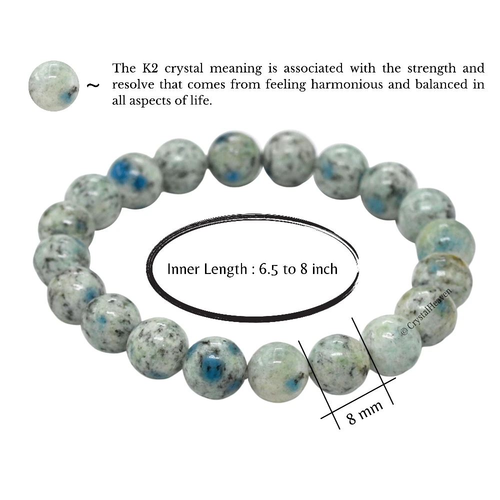 K2 Jasper Bracelet (Elastic)