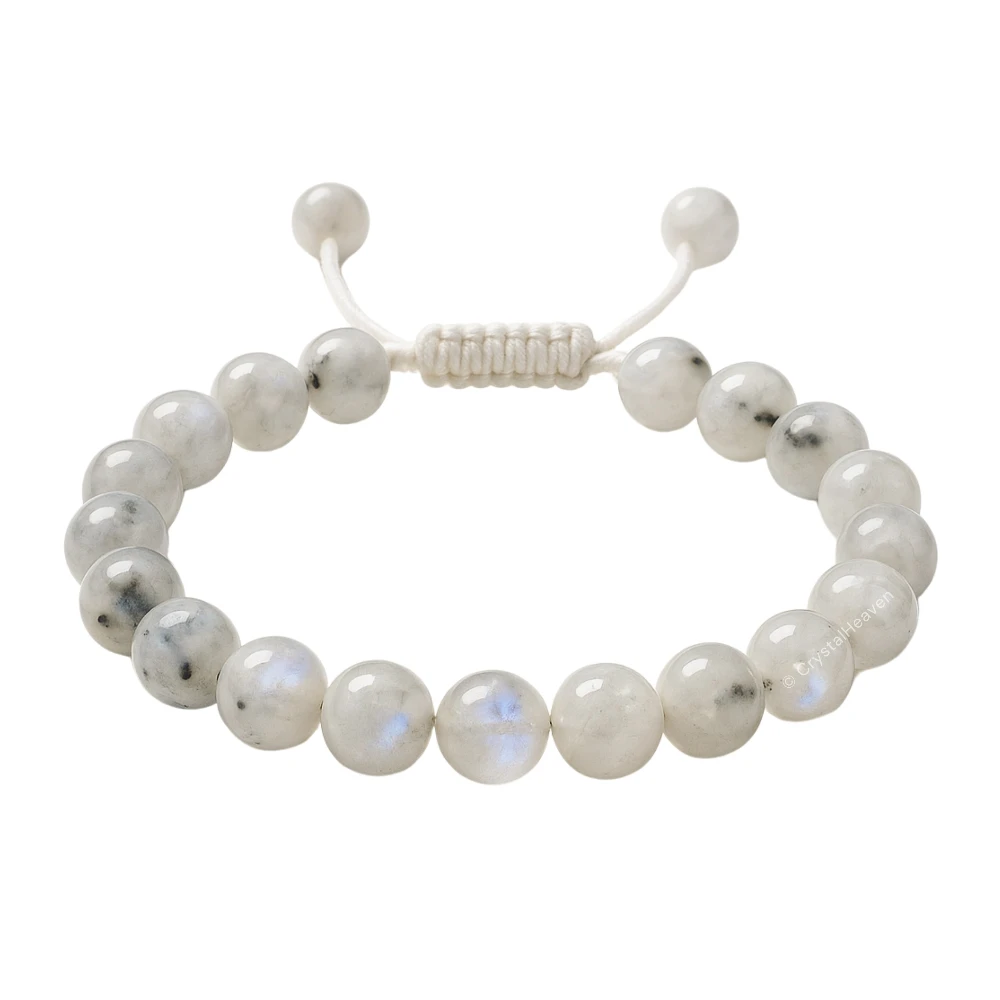 Rainbow Moonstone Bracelet (Adjustable)