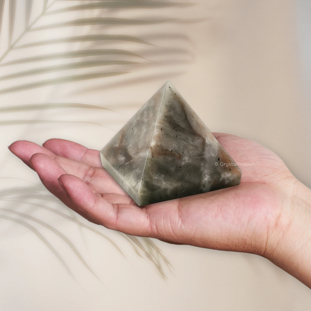 Chrysoberyl Cats Eye Pyramid (2 Inch)