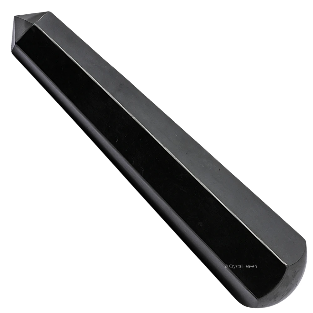 Shungite Wand (Faceted)