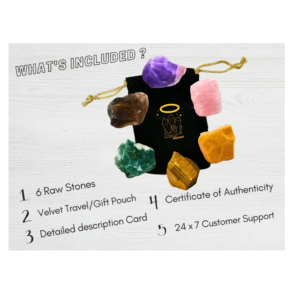 Quit Smoking Raw Crystals Set