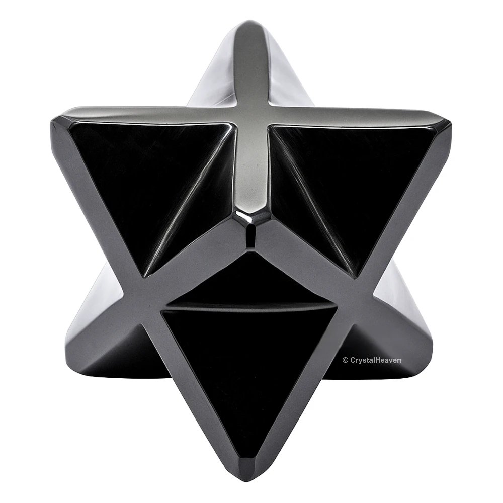 Black Obsidian Crystal Merkaba (15-20mm)