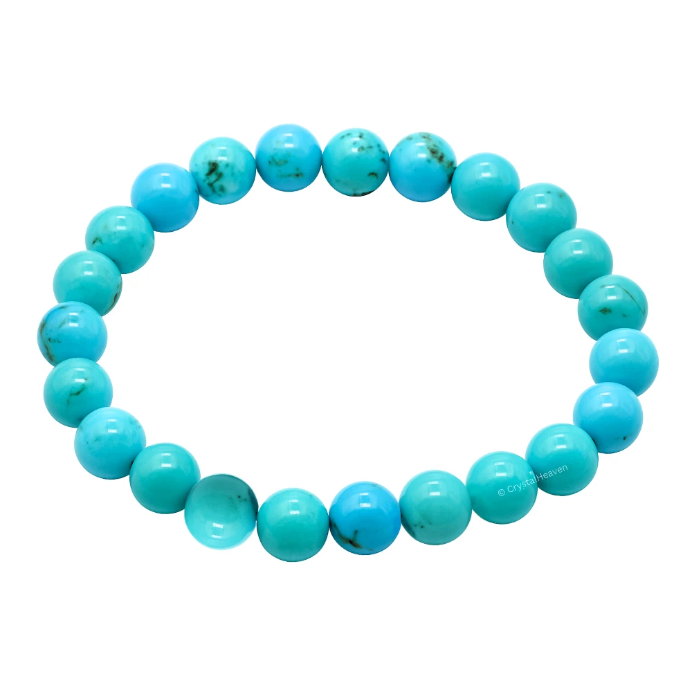 Magnesite Turquoise Bracelet (Elastic)