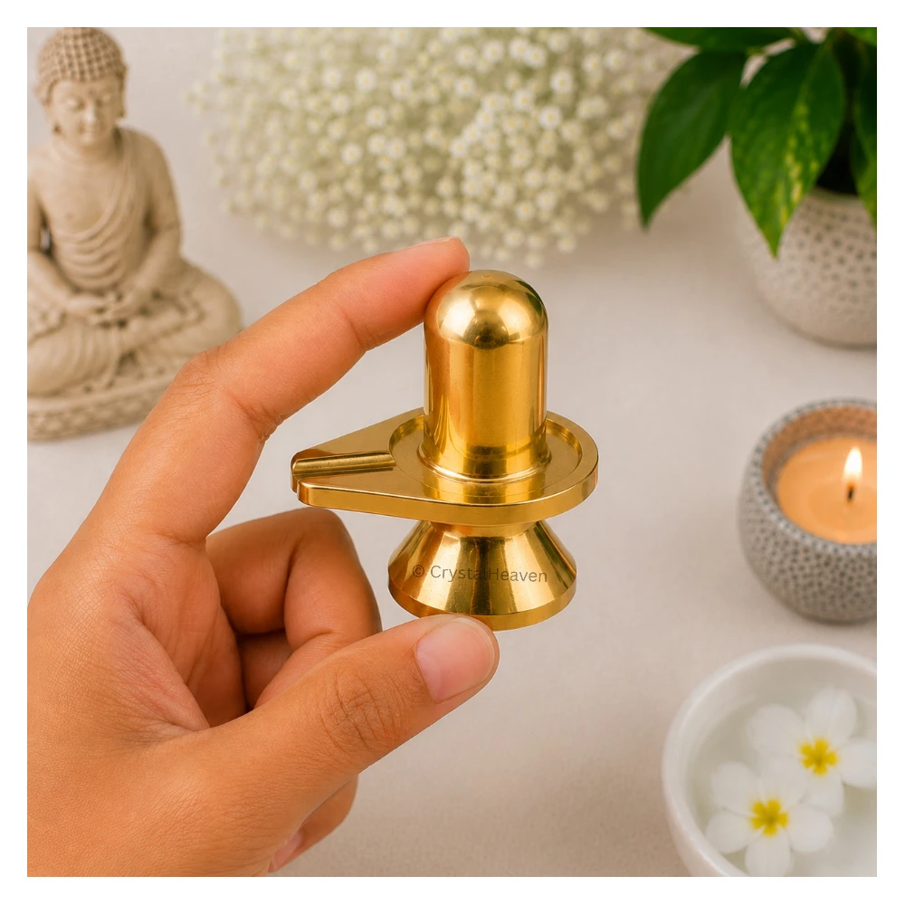 Shivling Bass Idol Figurine (325 Gram, 2.3 Inch)