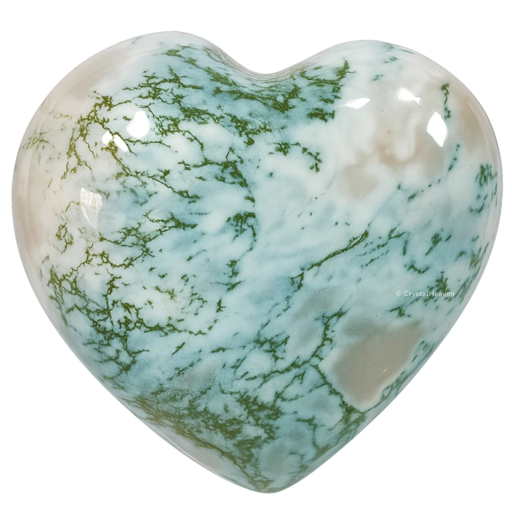 Tree Agate Mini Heart (Pack of 2)