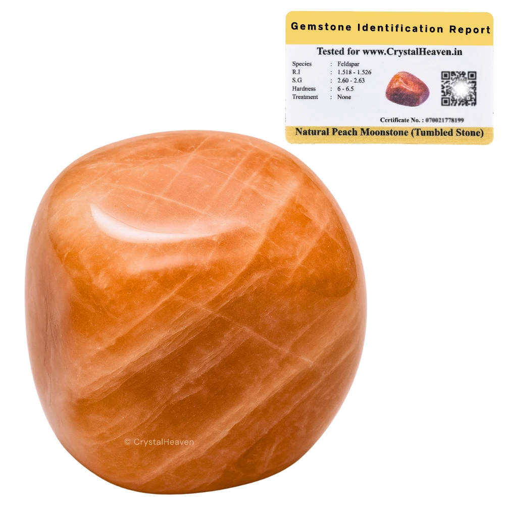 Tumbled Peach Moonstone Stones (30 Gram)