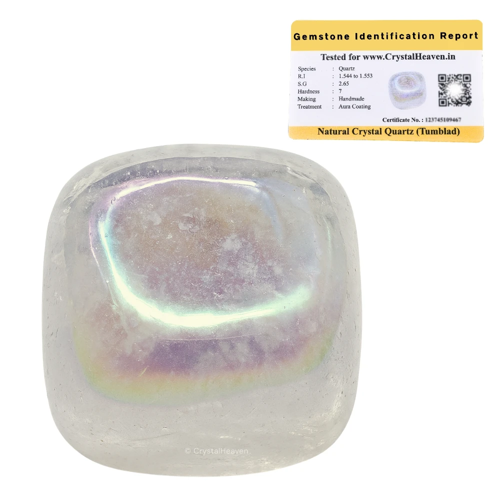 Tumbled Angel Aura Quartz Stones (30 Gram)