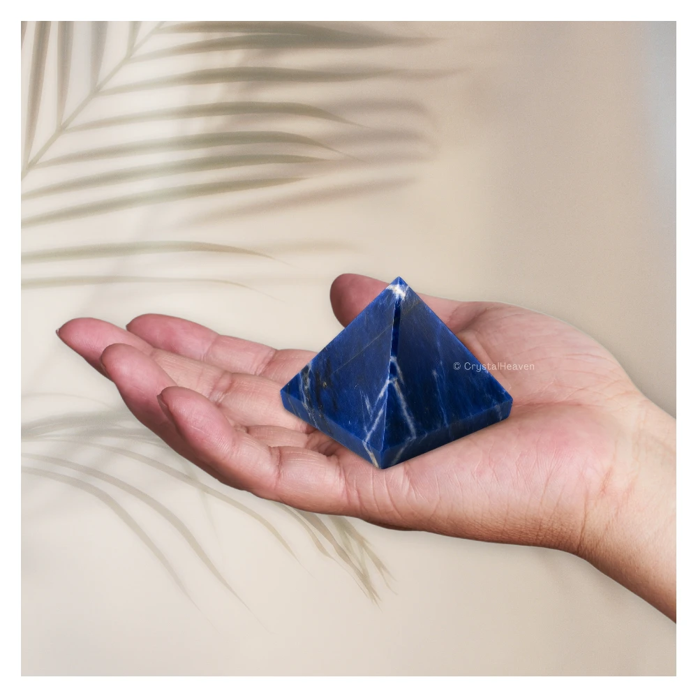 Sodalite Pyramid (1.5 Inch)