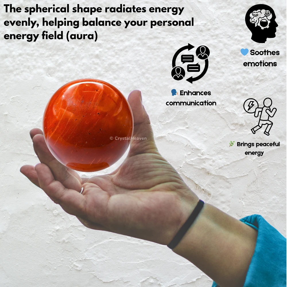 Red Jasper Sphere (2 Inch)