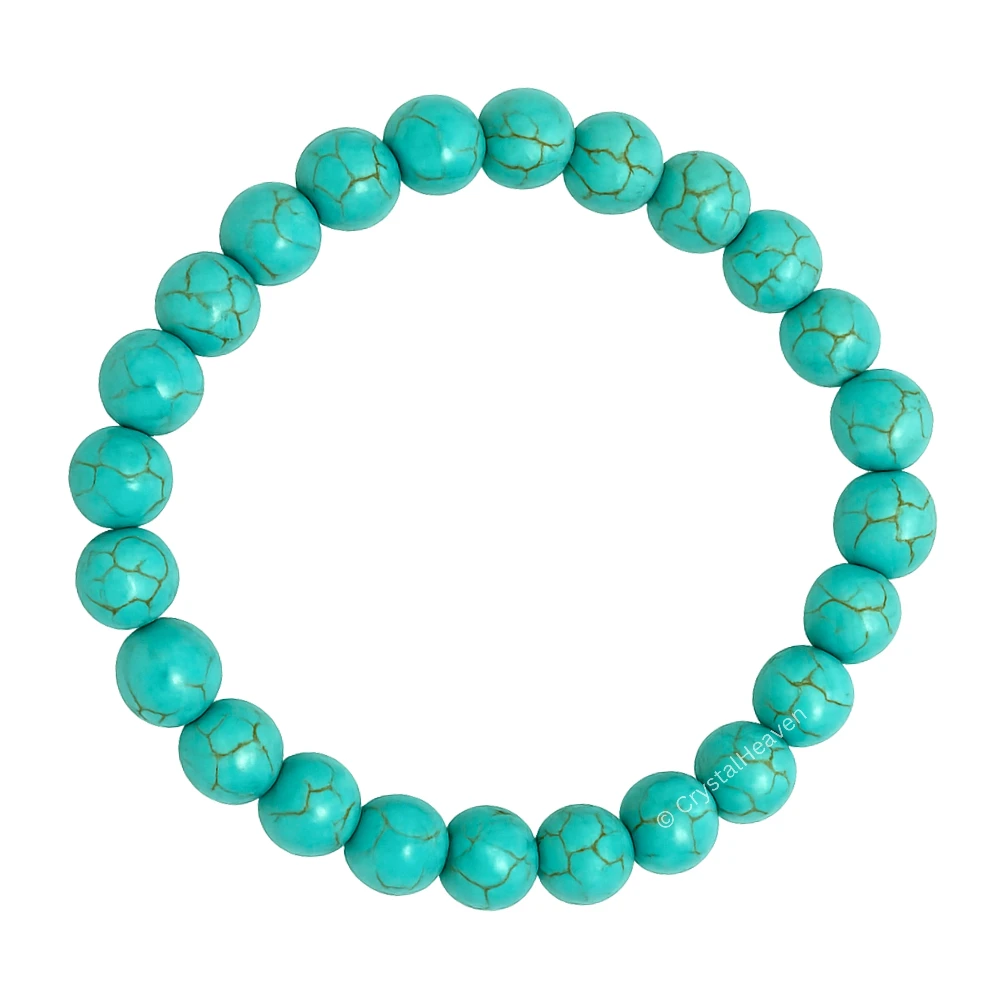 Manmade Turquoise Bracelet (Elastic)