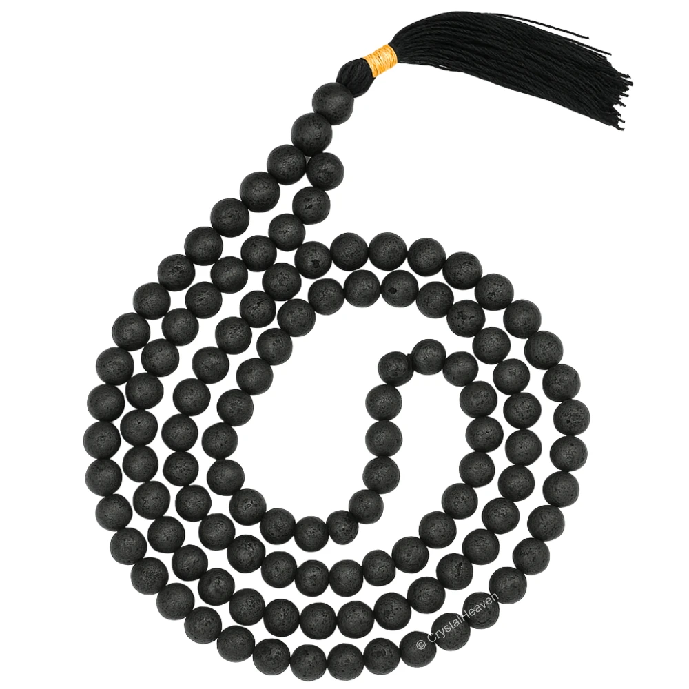 Lava Stone Japa Mala
