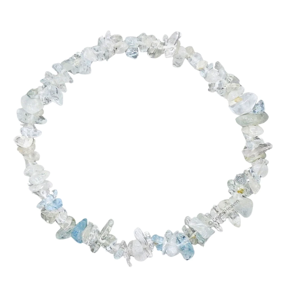 Aquamarine Chips Bracelet