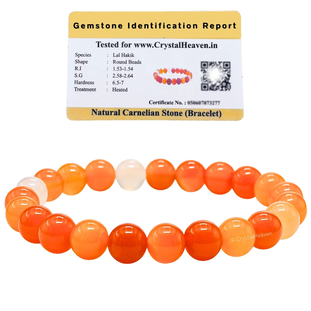 Carnelian Bracelet (Elastic)
