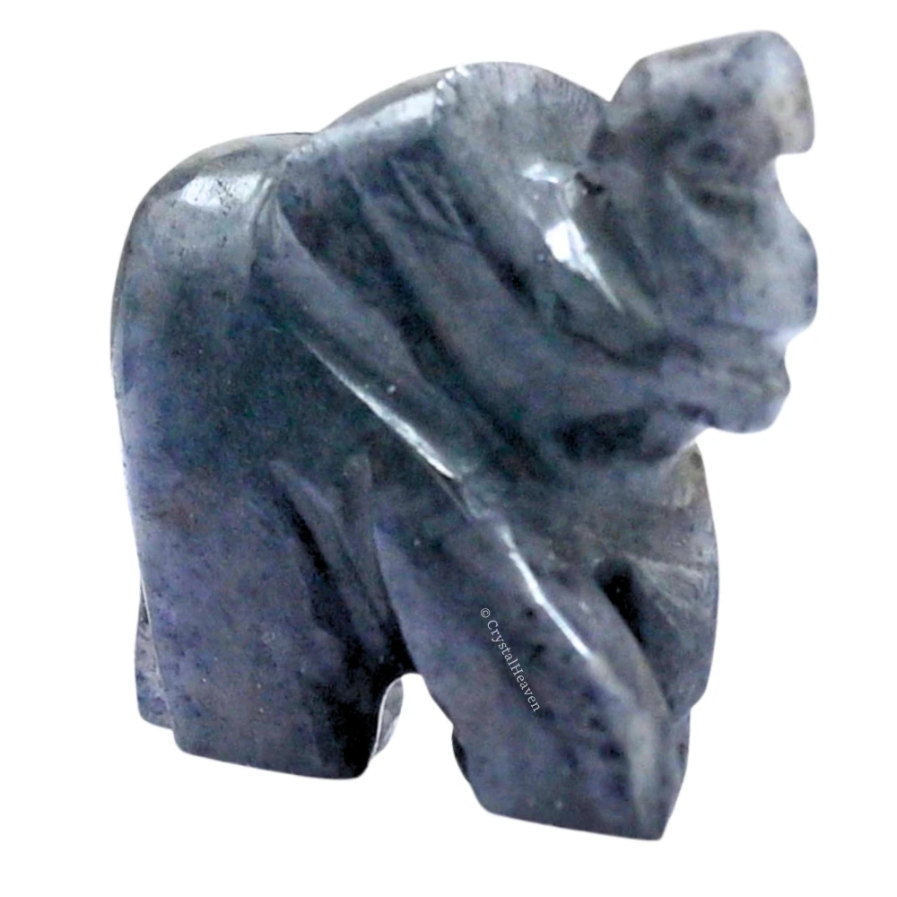 Blue Aventurine Crystal Elephant