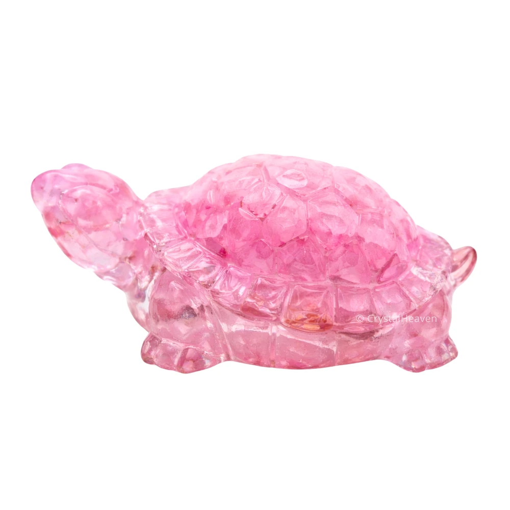 Rose Quartz Tortoise Kachhua
