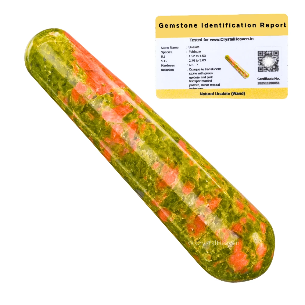 Unakite Wand