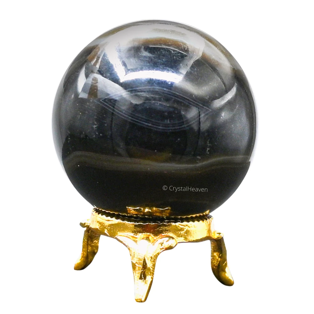 Black Onyx Sphere
