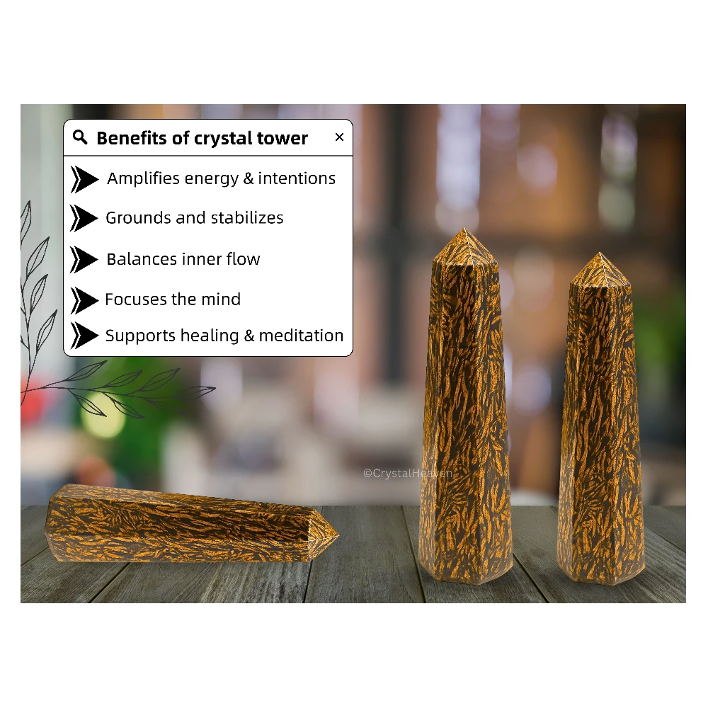 Mariyam Jasper Tower (3" to 4" inch)