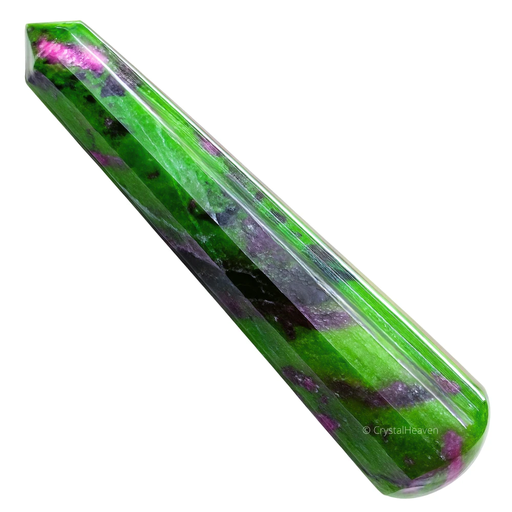 Ruby Zoisite Wand (Faceted)