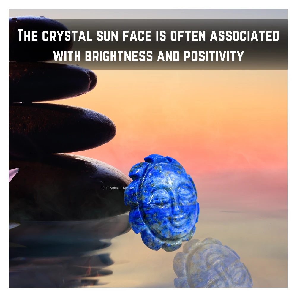 Lapis Lazuli Surya Face