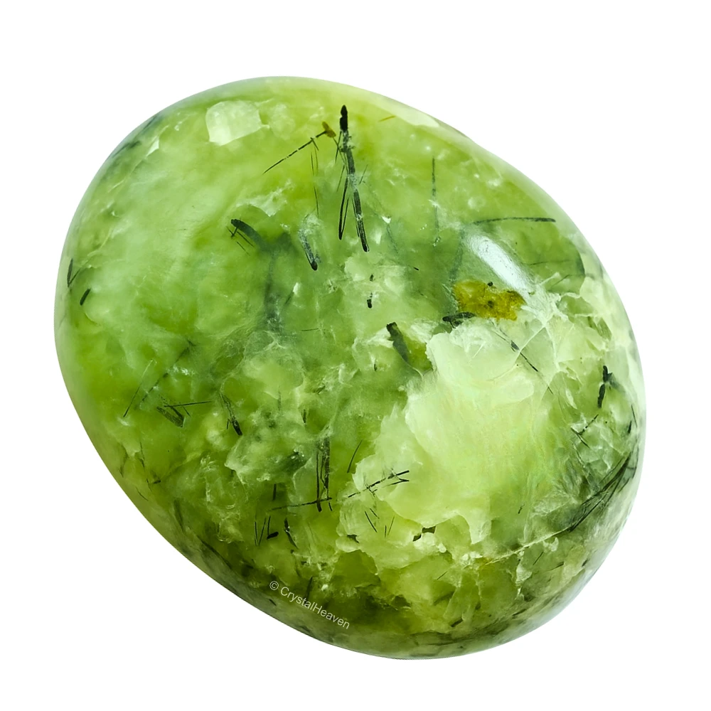 Prehnite Palm Stone