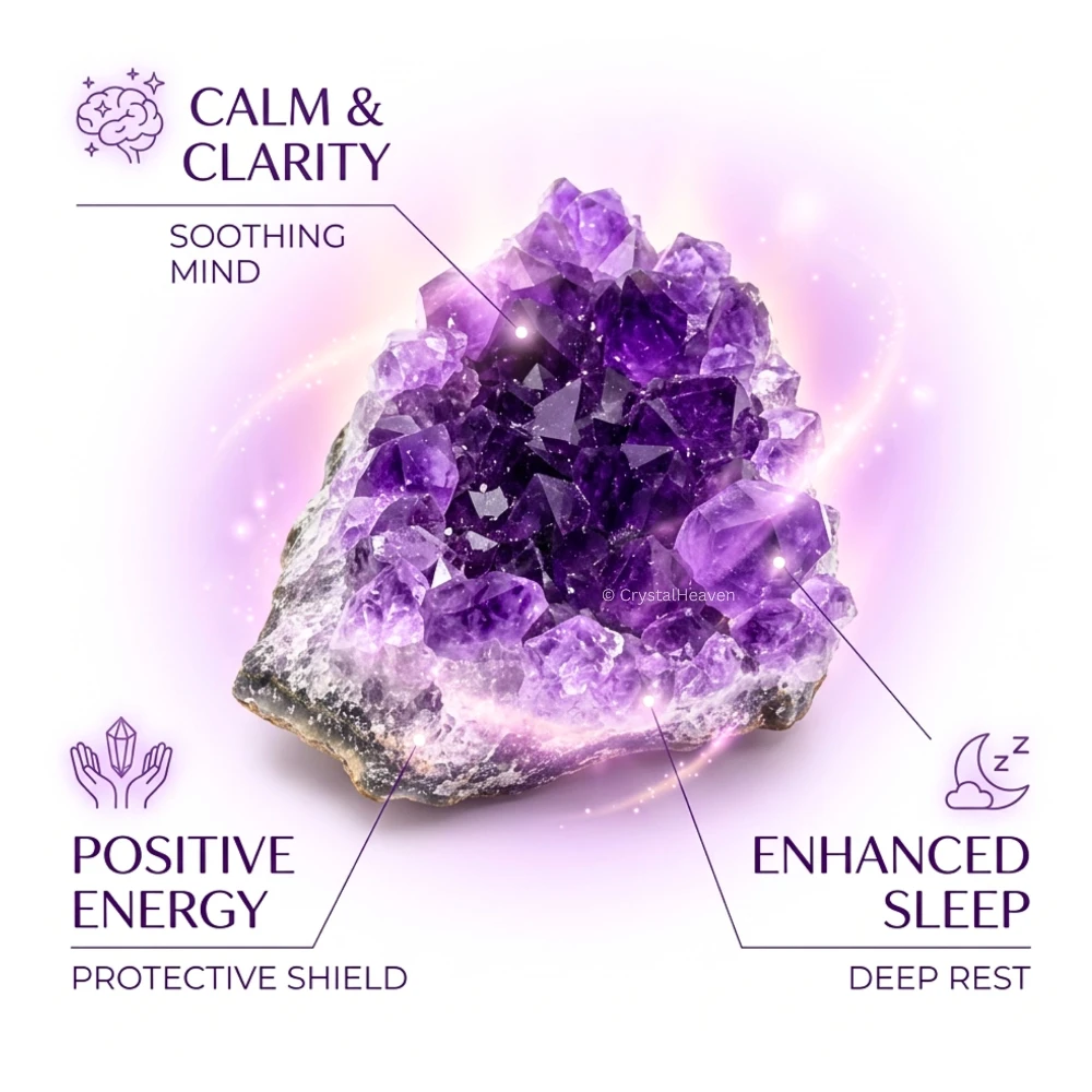 Amethyst Cluster (20 to 50 Gram)