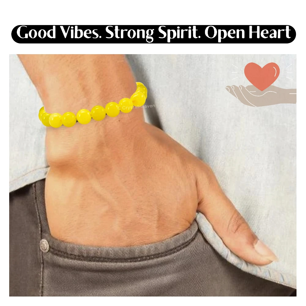 Lemon Jade Bracelet (Adjustable)