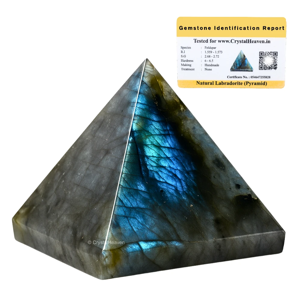 Labradorite Pyramid (1.5 Inch)
