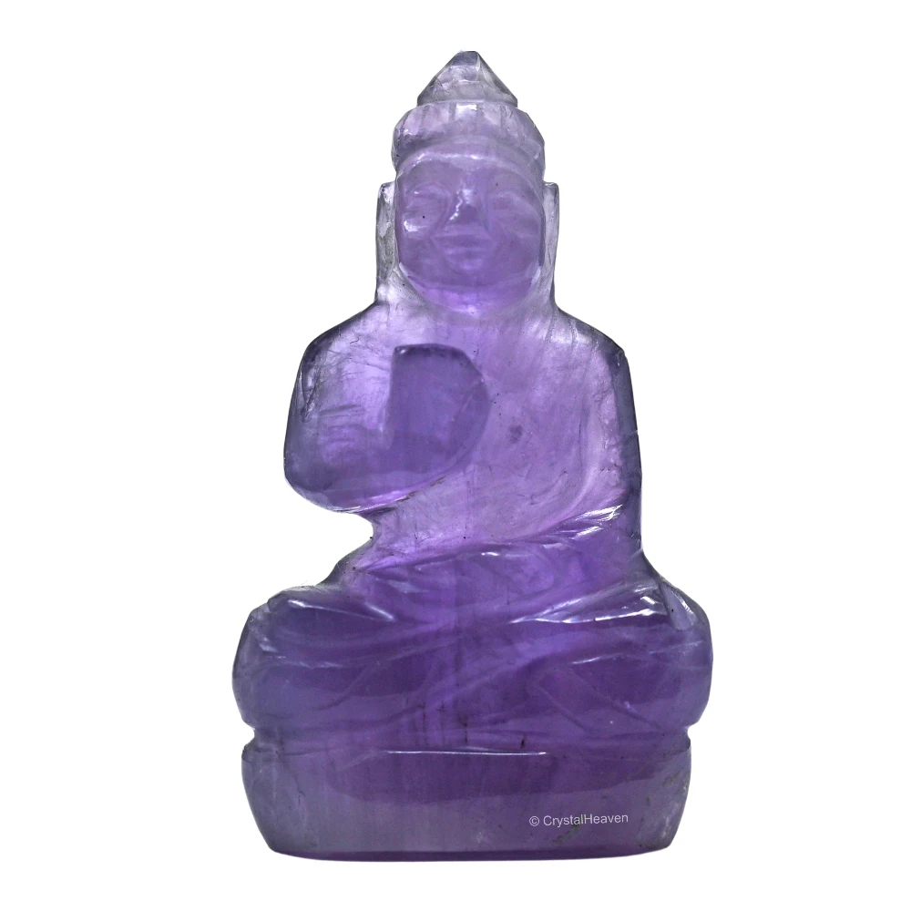 Amethyst Buddha Statue