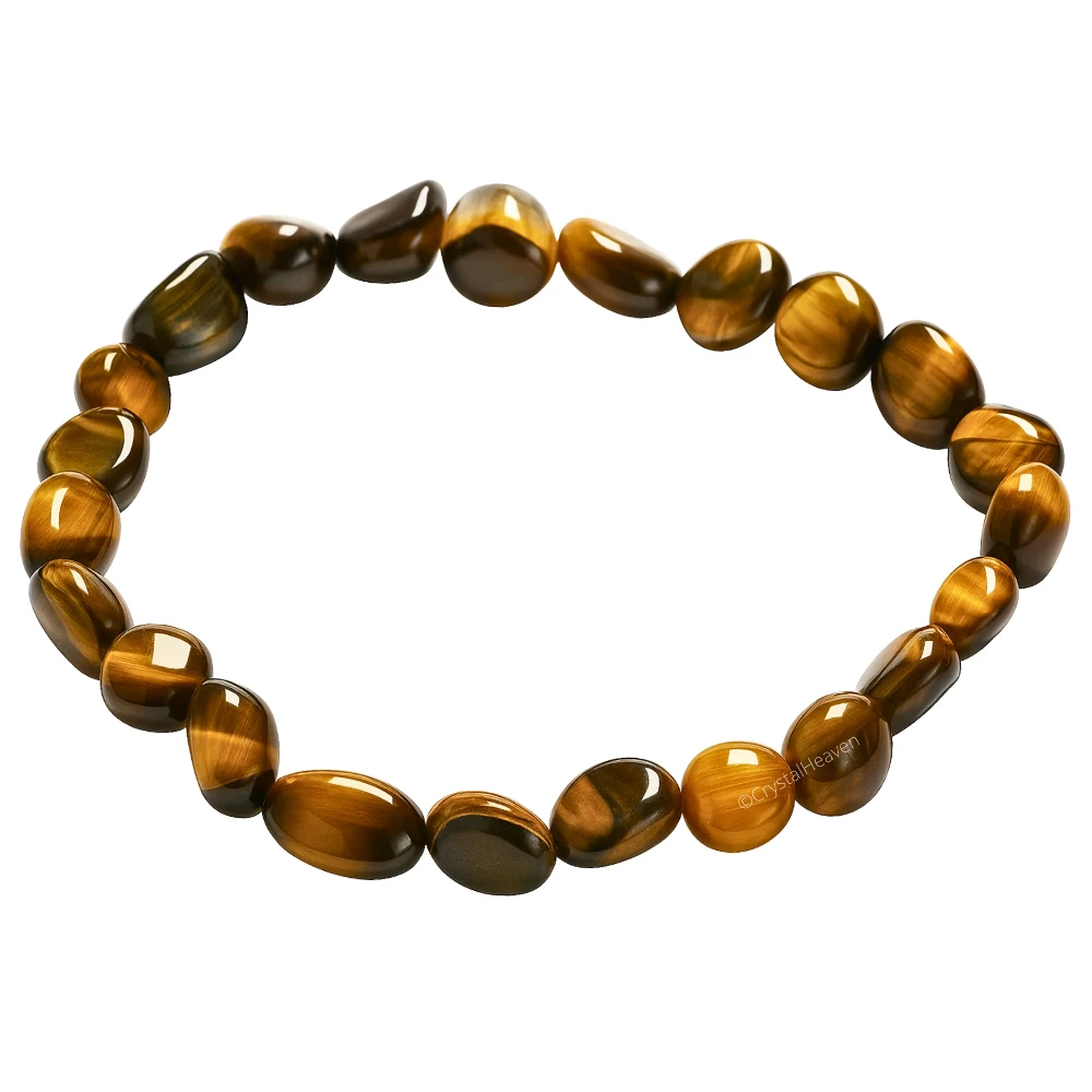 Tiger Eye Tumbled Bracelet (Elastic)