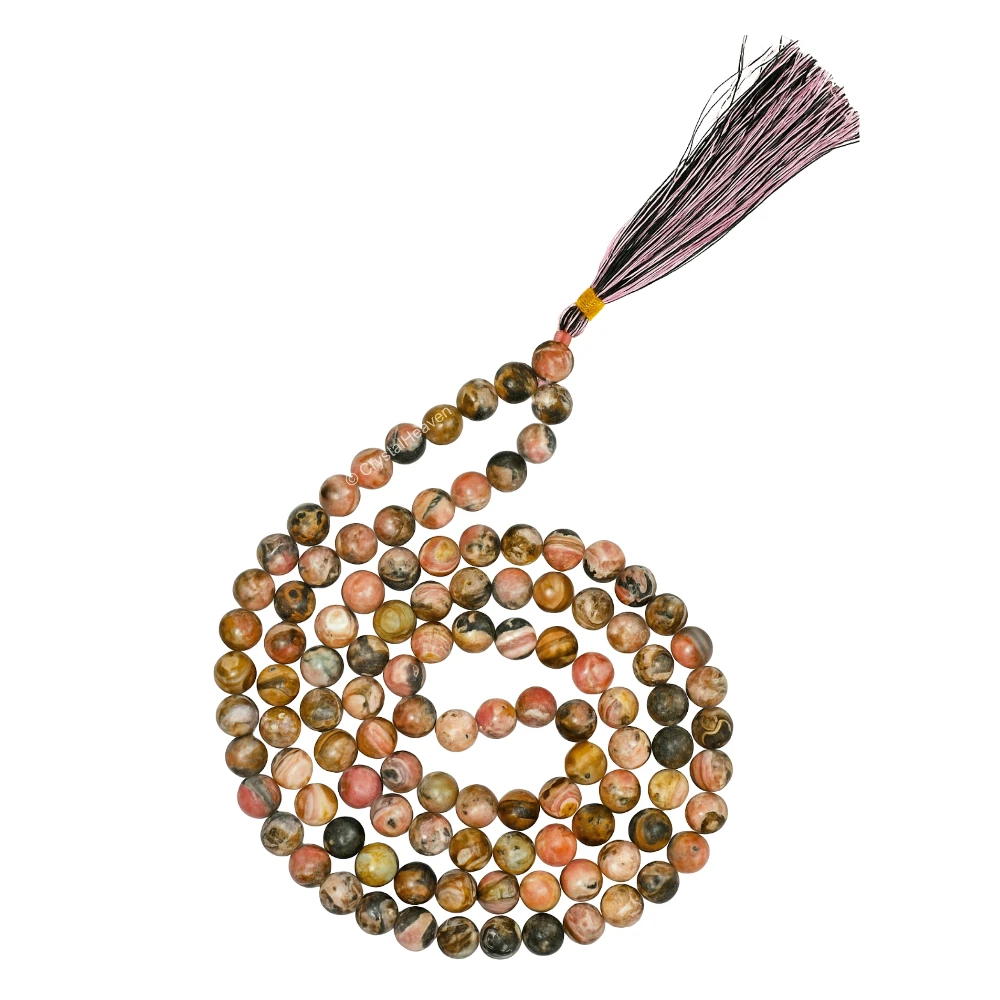 Rhodochrosite Japa Mala
