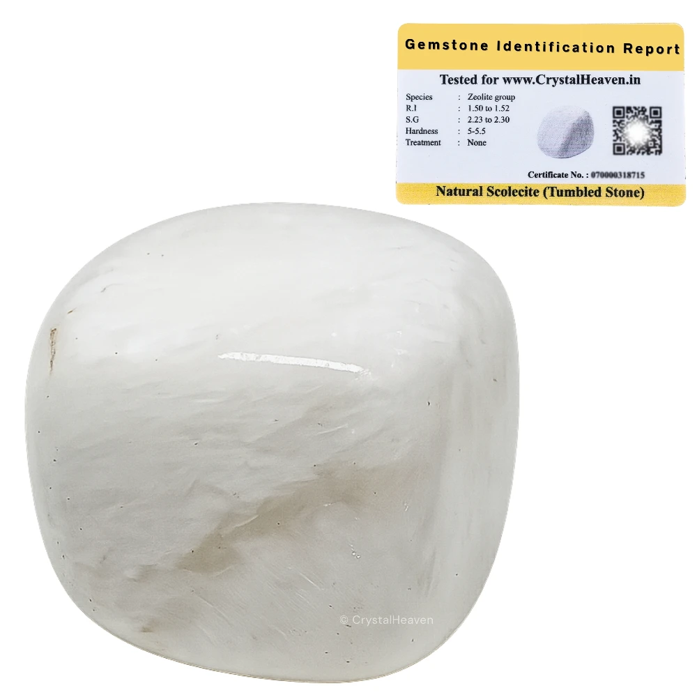 Tumbled Scolecite Stones (30 Gram)