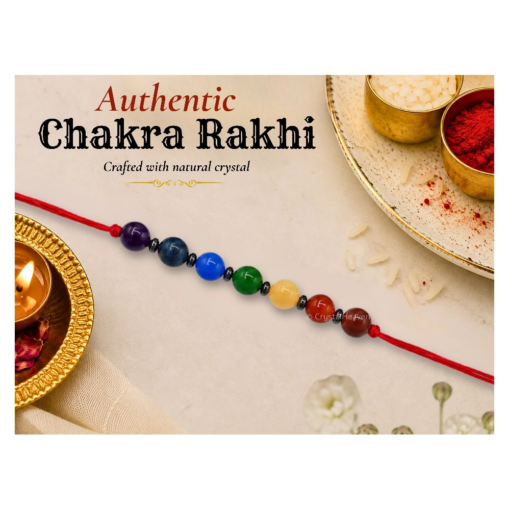 Chakra Rakhi for Brother (Set of 2)