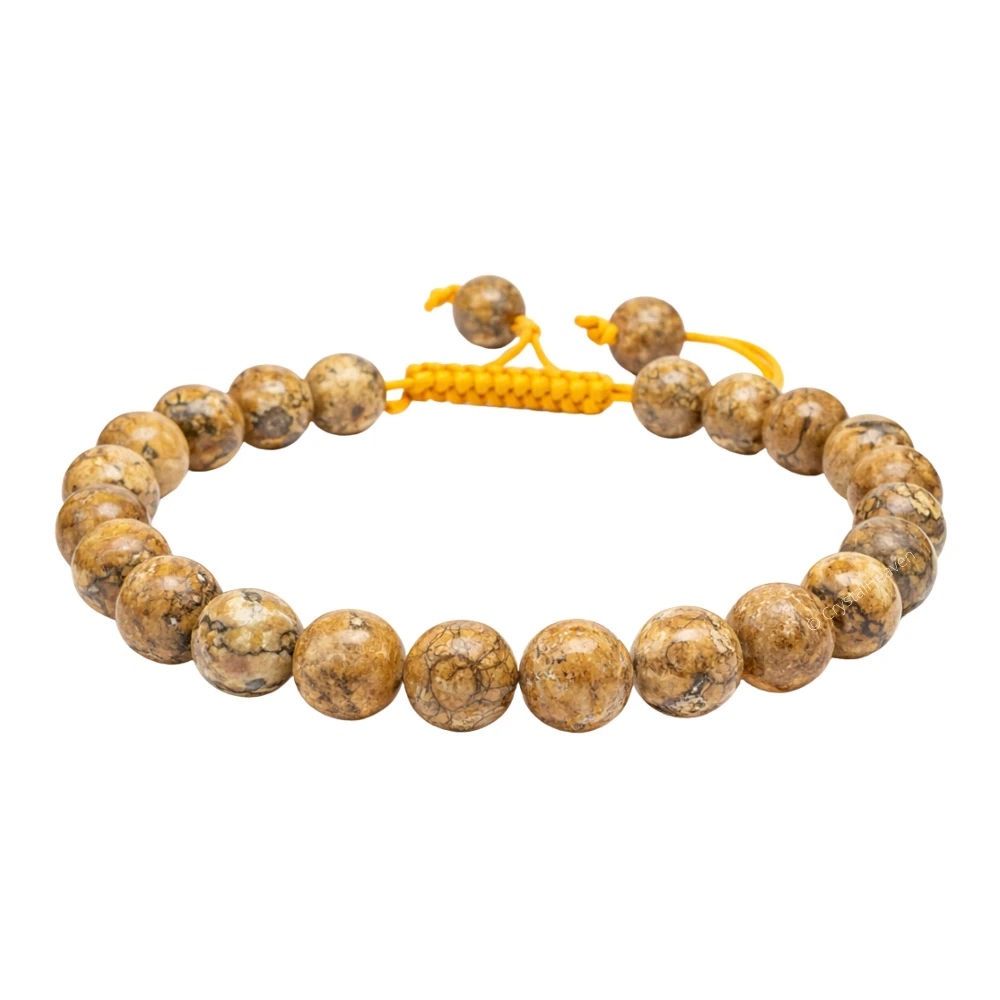 Picture Jasper Bracelet (Adjustable)