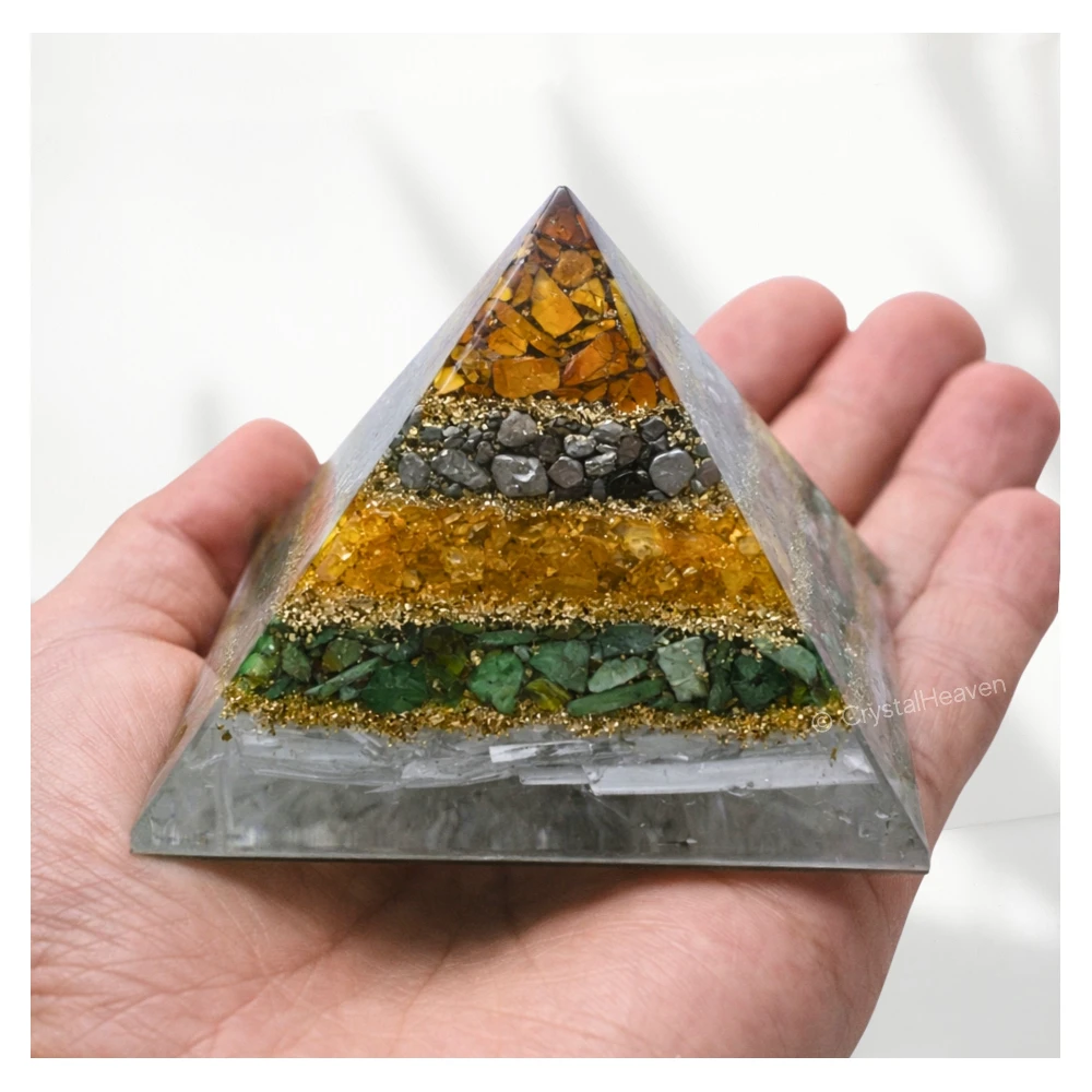 Dhanyog Orgone Pyramid to Attract Wealth and Financial Prosperity
