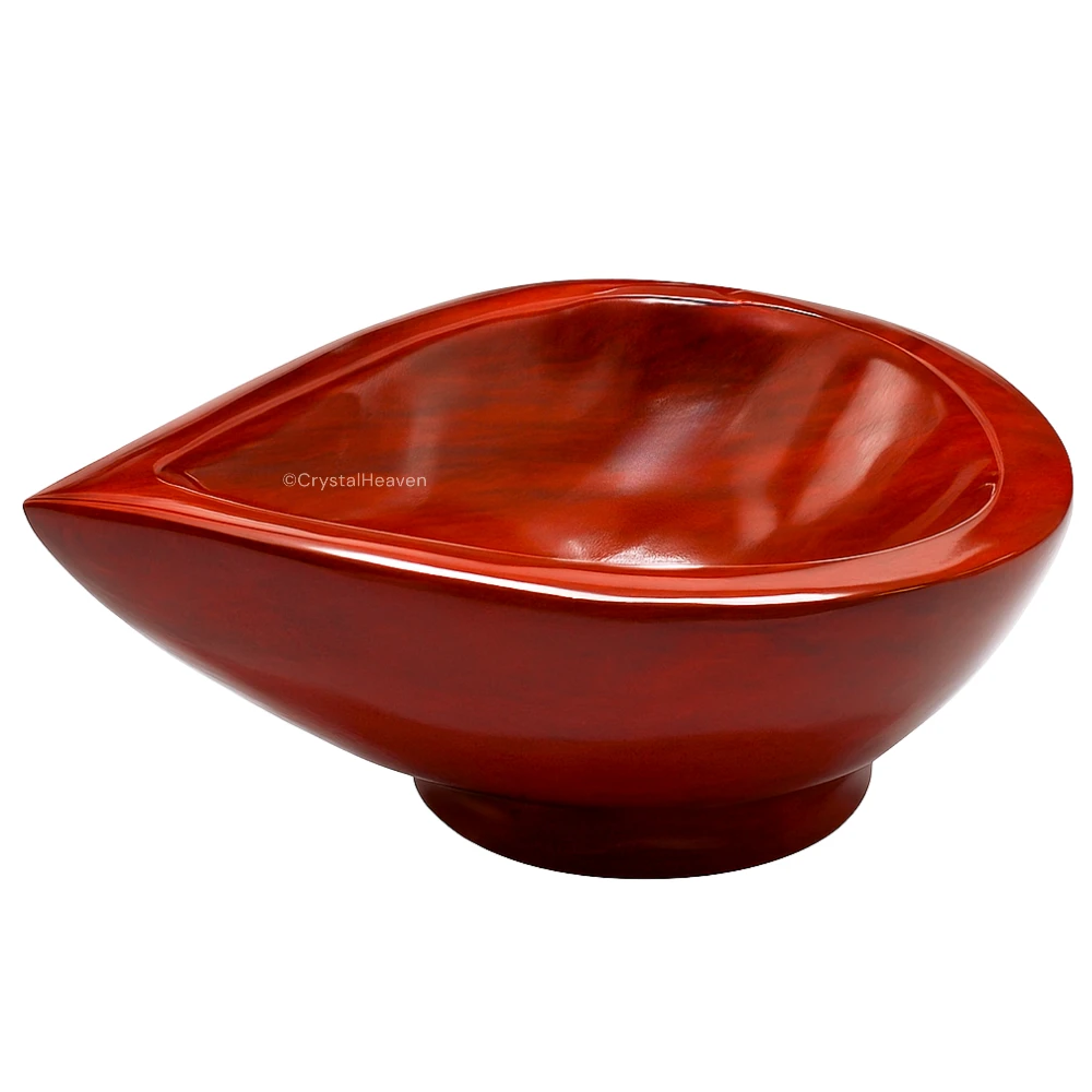 Red Jasper Crystal Diya - 1 Batti