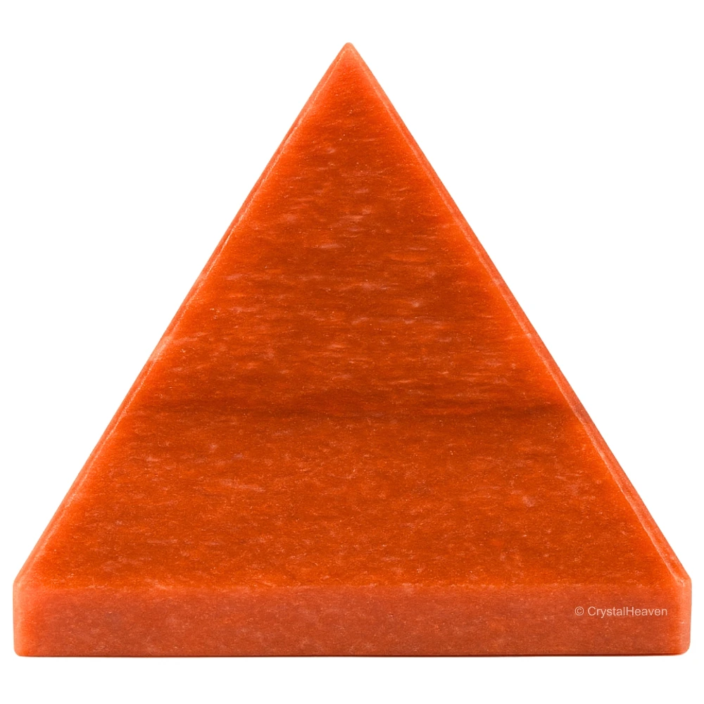 Carrot Jasper Pyramid