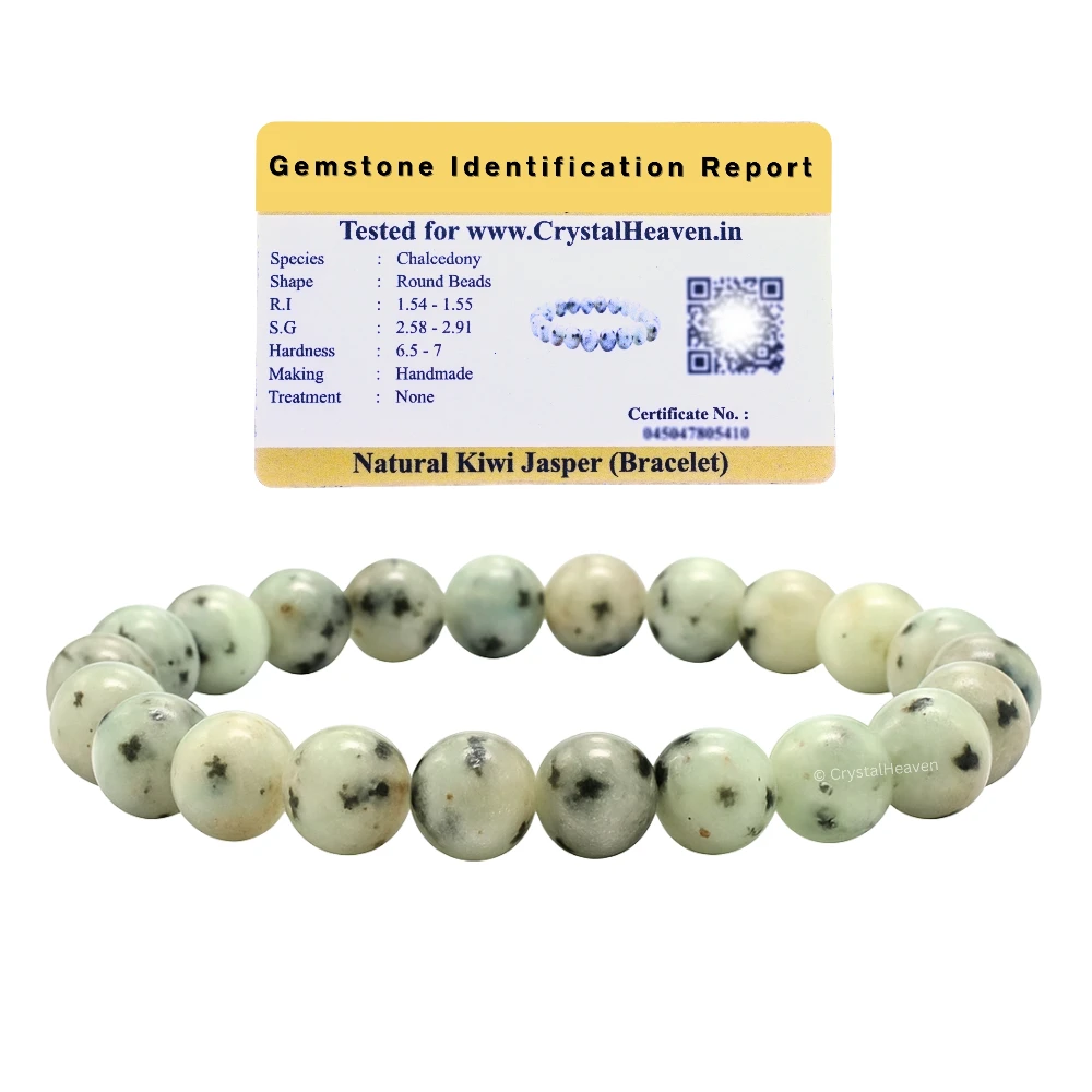 Kiwi Jasper Bracelet (Elastic)
