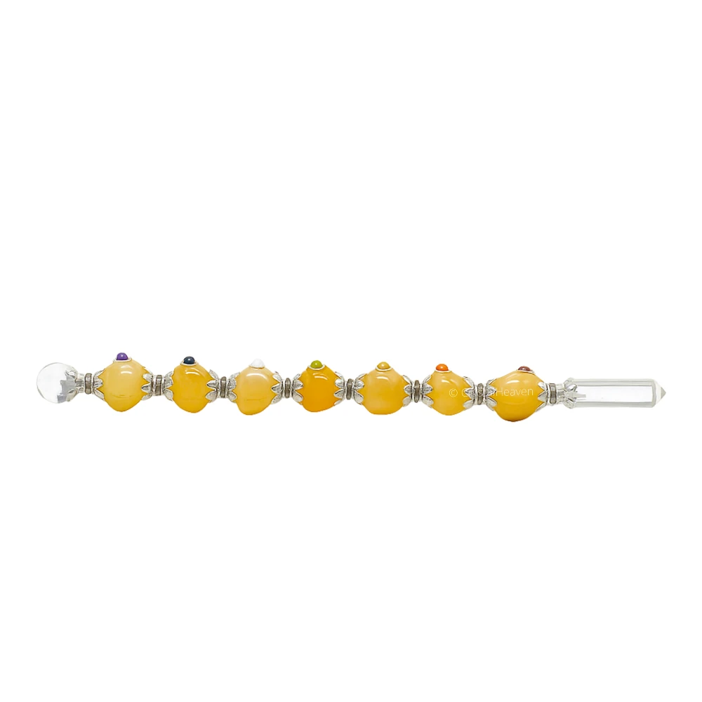 Yellow Aventurine Crystal Tumbled Healing Stick