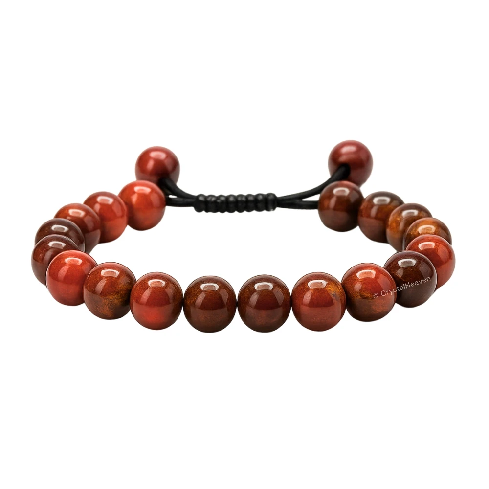 Poppy Jasper Bracelet (Adjustable)