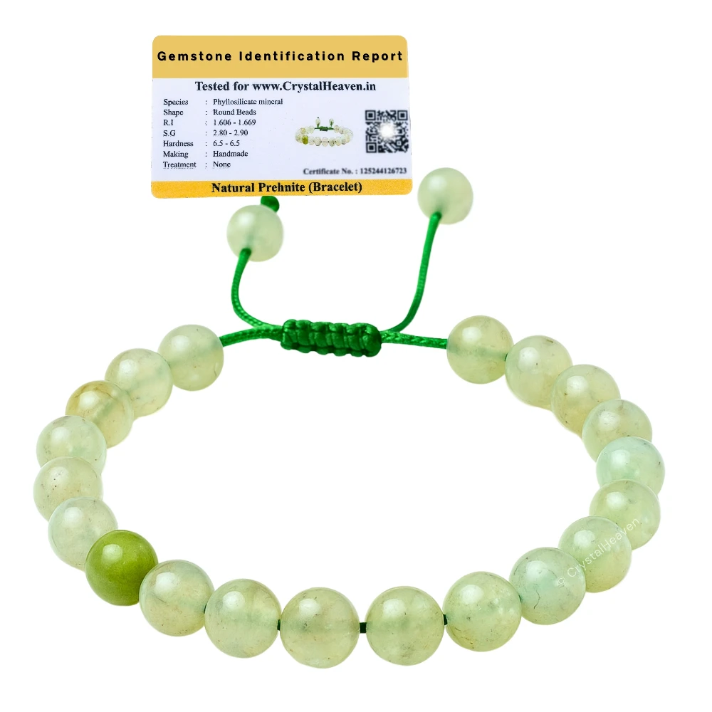 Prehnite Bracelet (Adjustable)