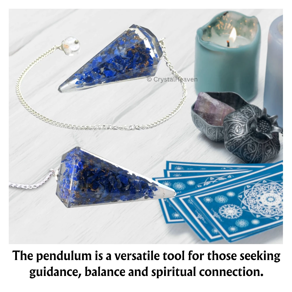 Lapis Lazuli Crystal Orgone Pendulum
