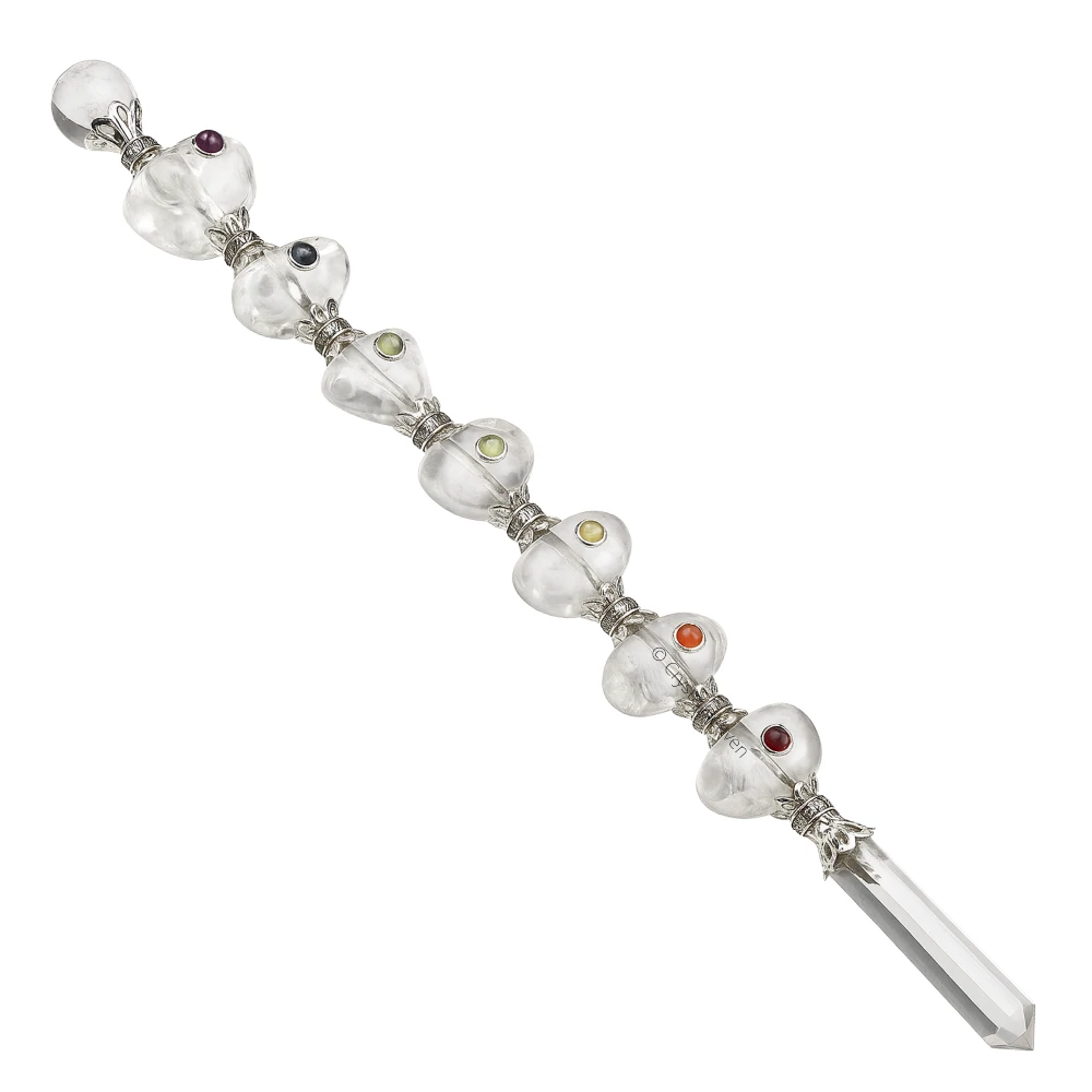 Clear Quartz Crystal Tumbled Healing Stick