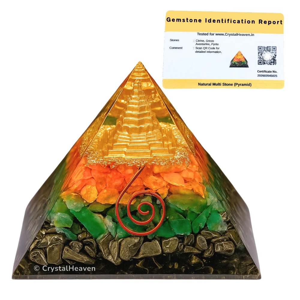Money Magnet Pyramid with Shree Yantra